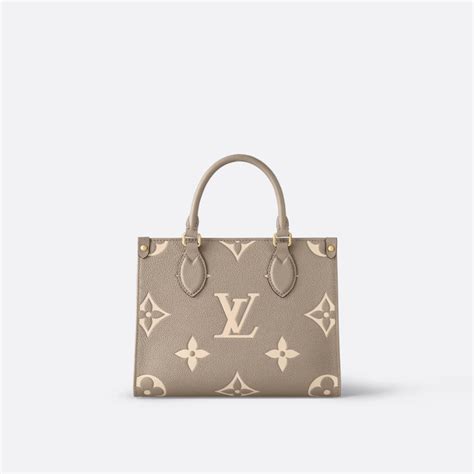 lv m45779|OnTheGo PM Bicolor Monogram Empreinte Leather .